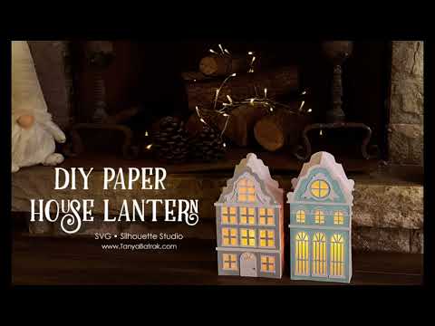 DIY Paper House Lantern