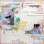 Bright and Funny Scrapbook Layout