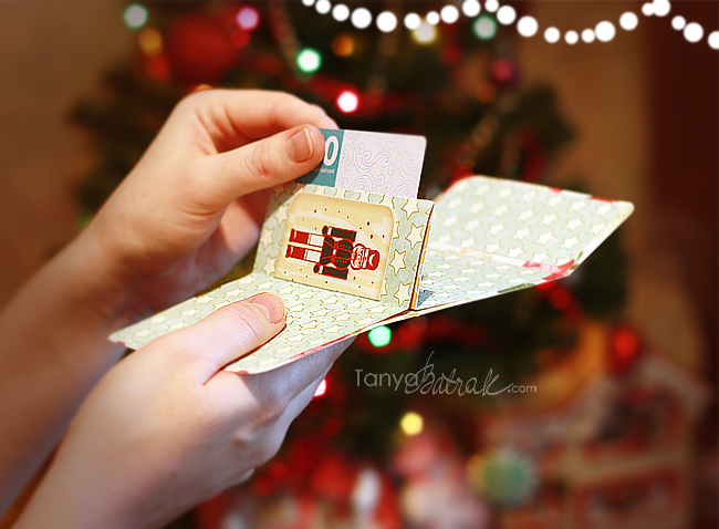 Christmas Card Holder Cut File