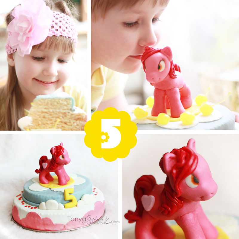 DIY Cake with Little Pony