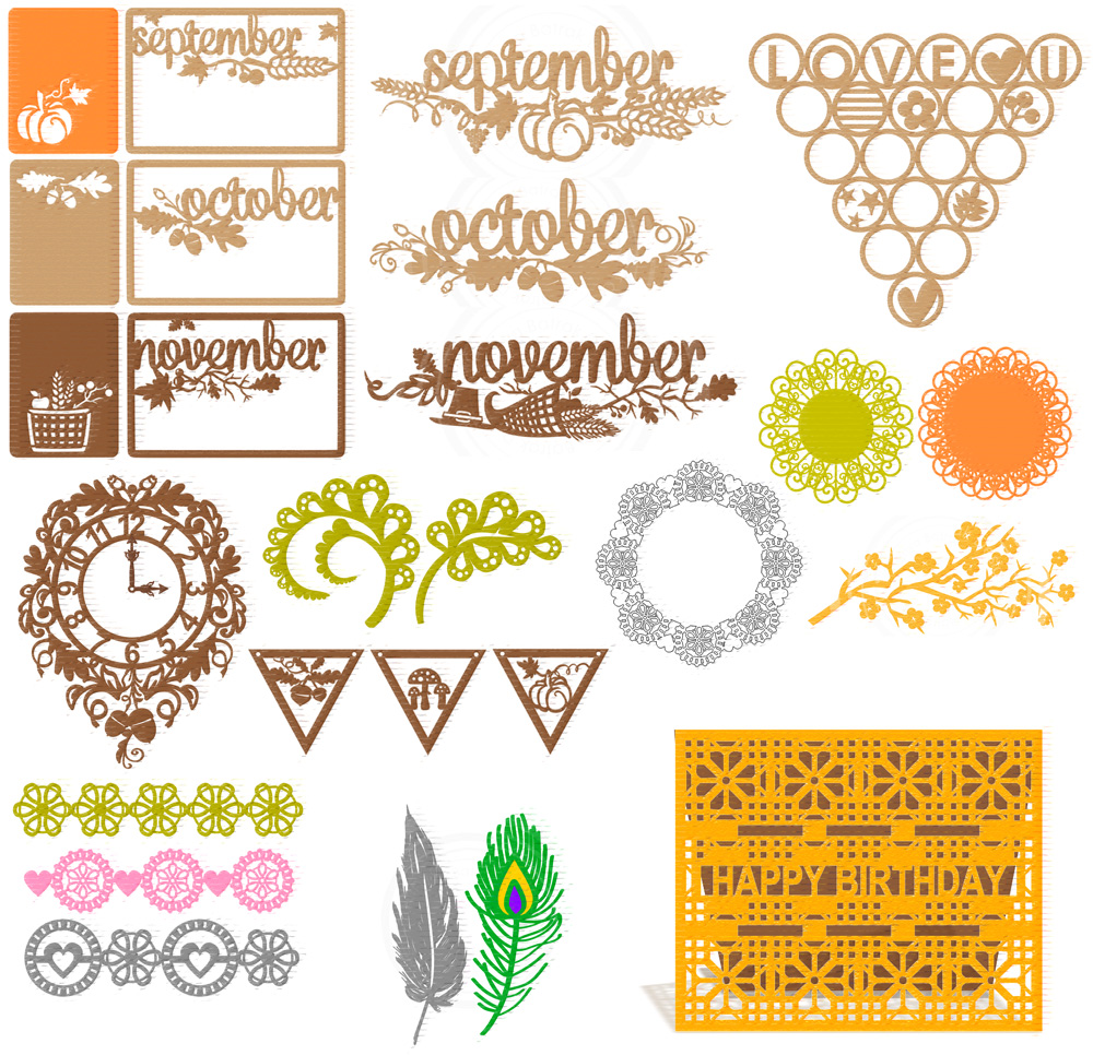 SVG Files for Cricut, Silhouette, Sizzix, and Other Electronic Cutting Machines