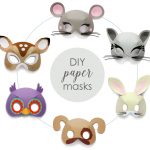 DIY 3D Paper Masks
