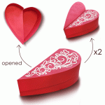 DIY Heart Shaped Box