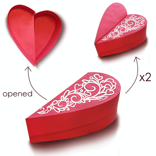 Diy Heart Shaped Box