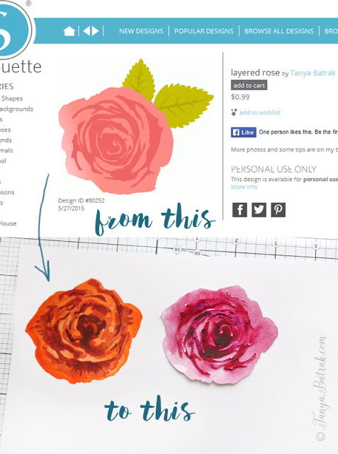 Tips and Tricks How to Use Layered Rose Cut File
