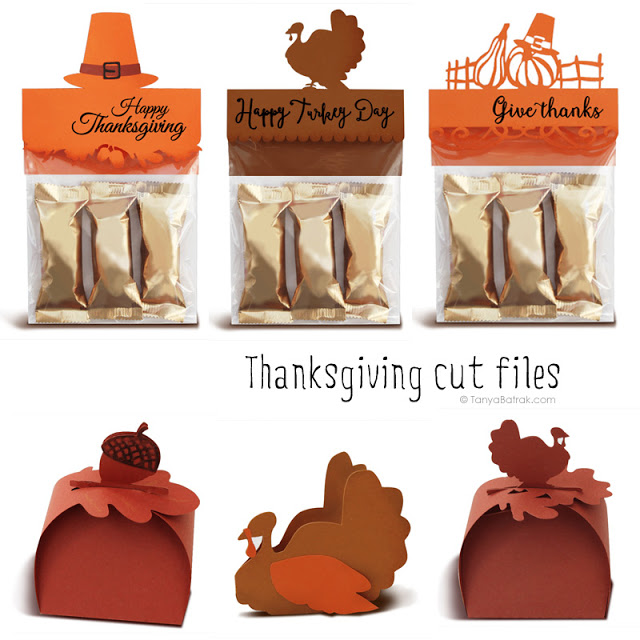 Thanksgiving treat boxes and packing