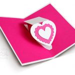 Pop Up Card With Twisting Heart