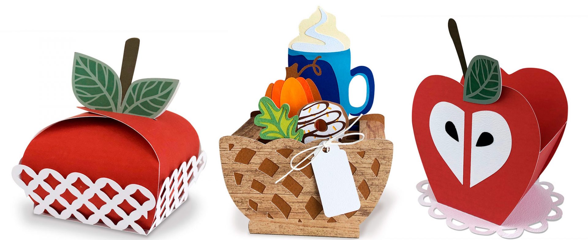 Thanksgiving Favor Boxes and Autumn Themed Cut Files