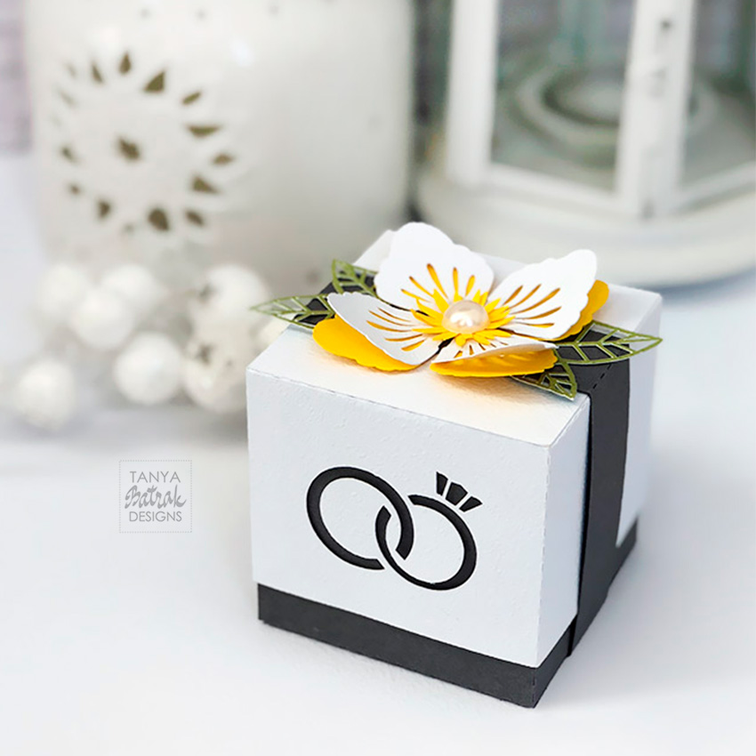 Wedding Favor Box SVG