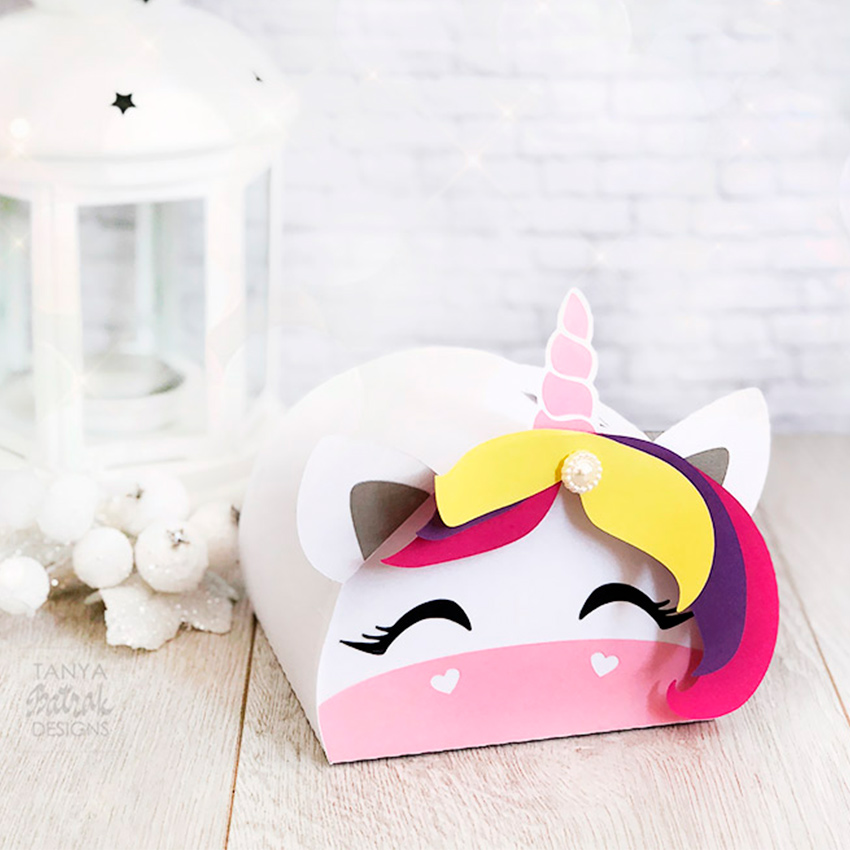 Party Decoration Unicorn Treat Box