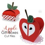 Apple Gift Box Cut File