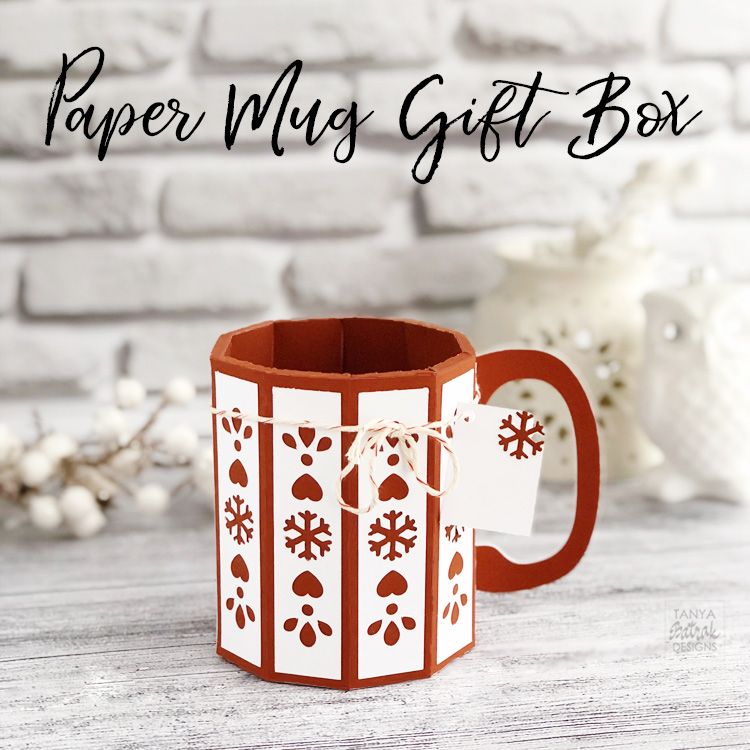 Christmas Paper Mug Gift Box