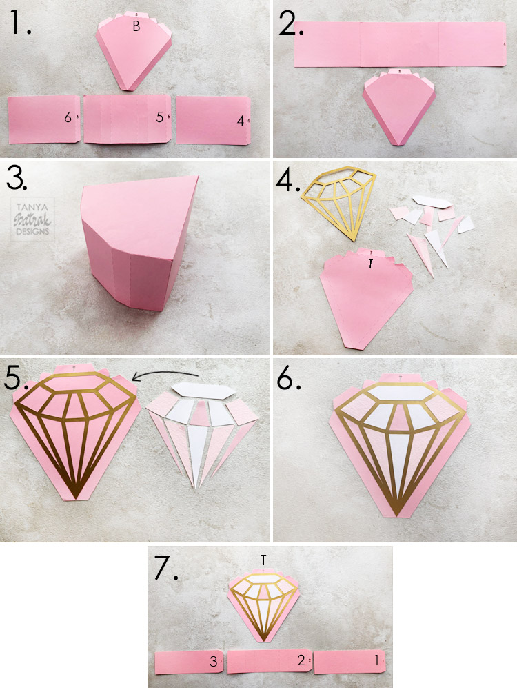 Paper Gemstone Gift Box