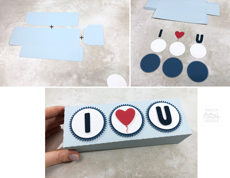 DIY Long Gift Box for Valentine s Day