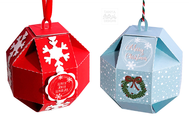 Paper Christmas ornaments