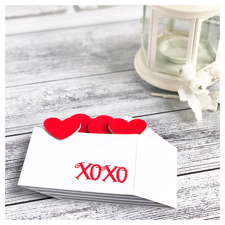 Love Letter Box Card.