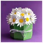 DIY Paper Dome Box with Daisies