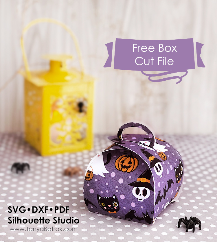 Free Printable Halloween Treat Box