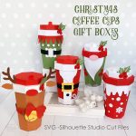 Christmas Coffee Cup Gift Boxes