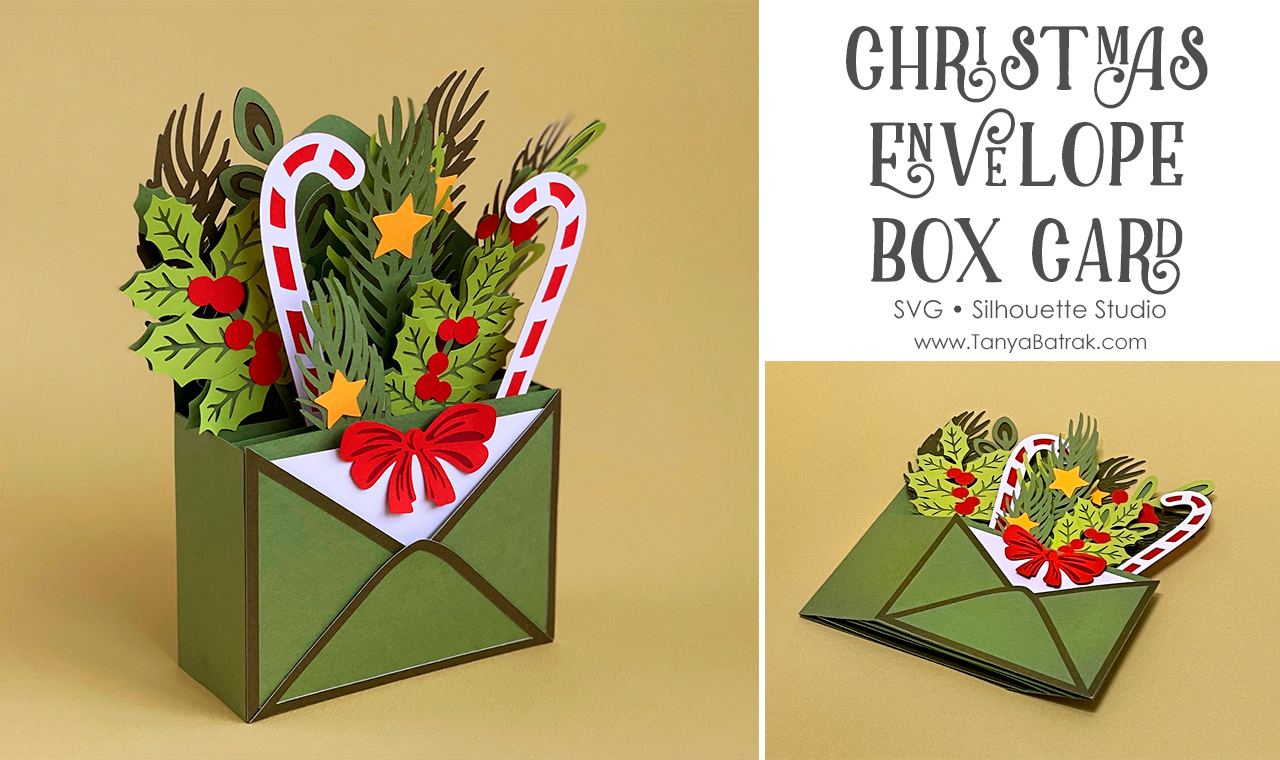 Christmas Envelope Box Card