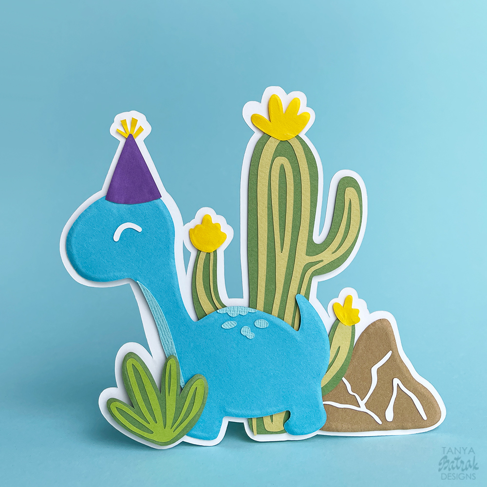Dinosaur Party Printables and SVGs