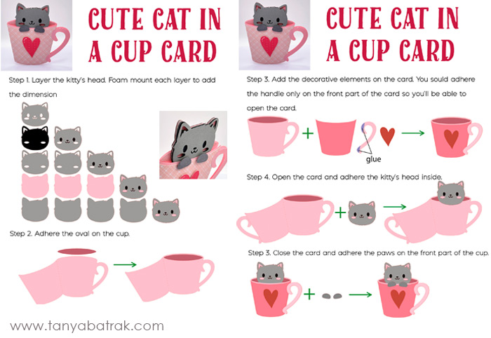 Cute Cup Cards