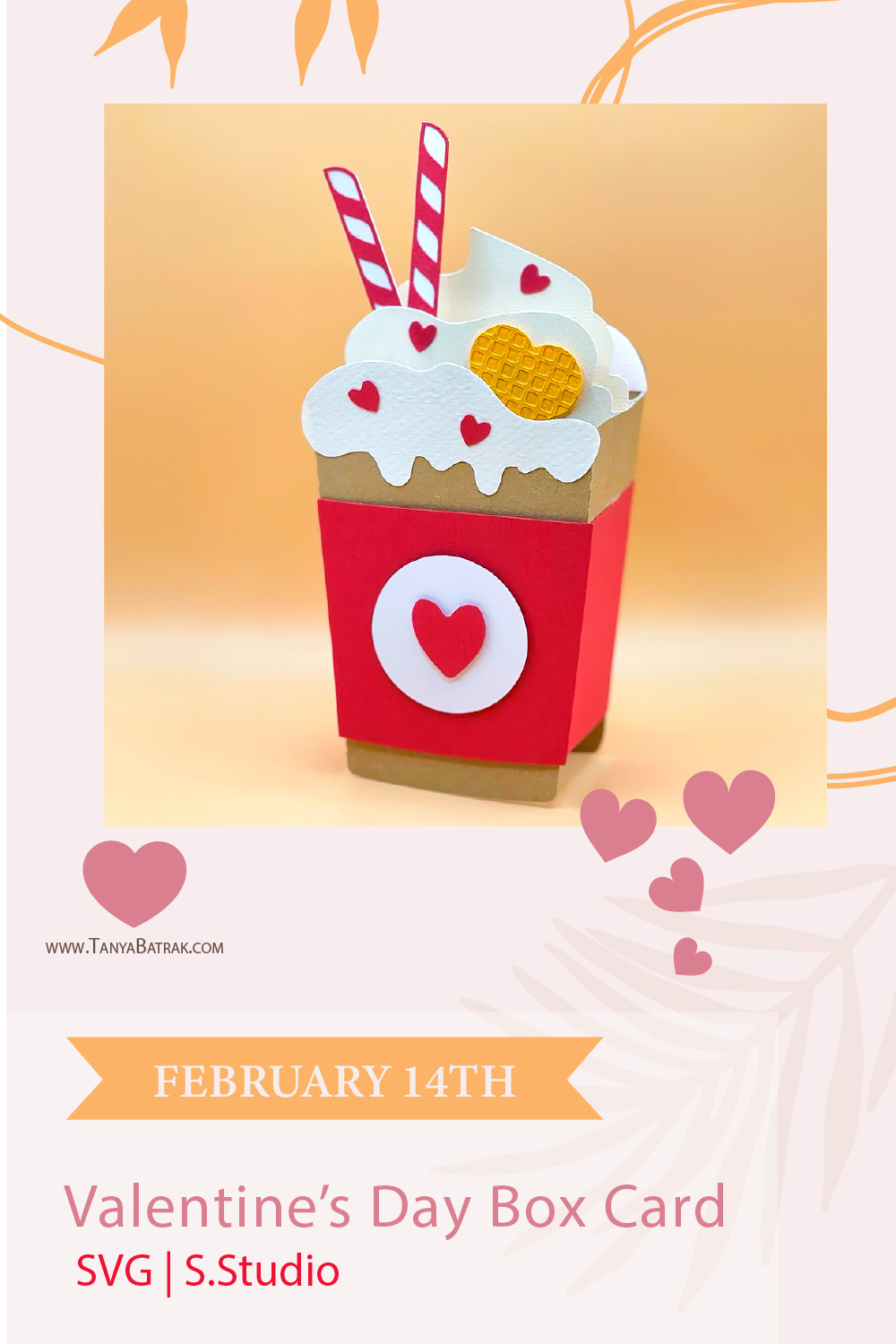 Valentine s Day Box Cards SVG